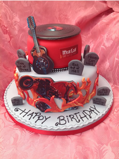 Meatloaf Birthday Cake